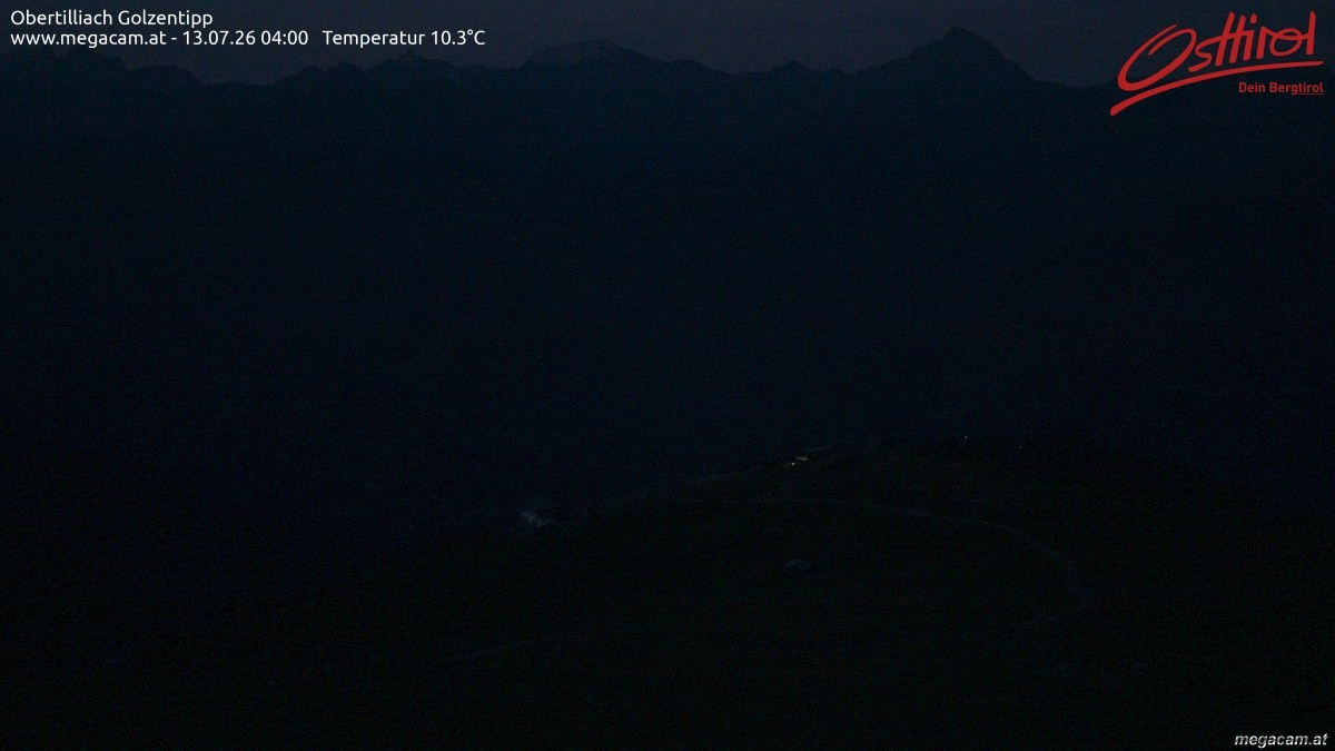 Archiv Foto Webcam Golzentipp in Obertilliach
