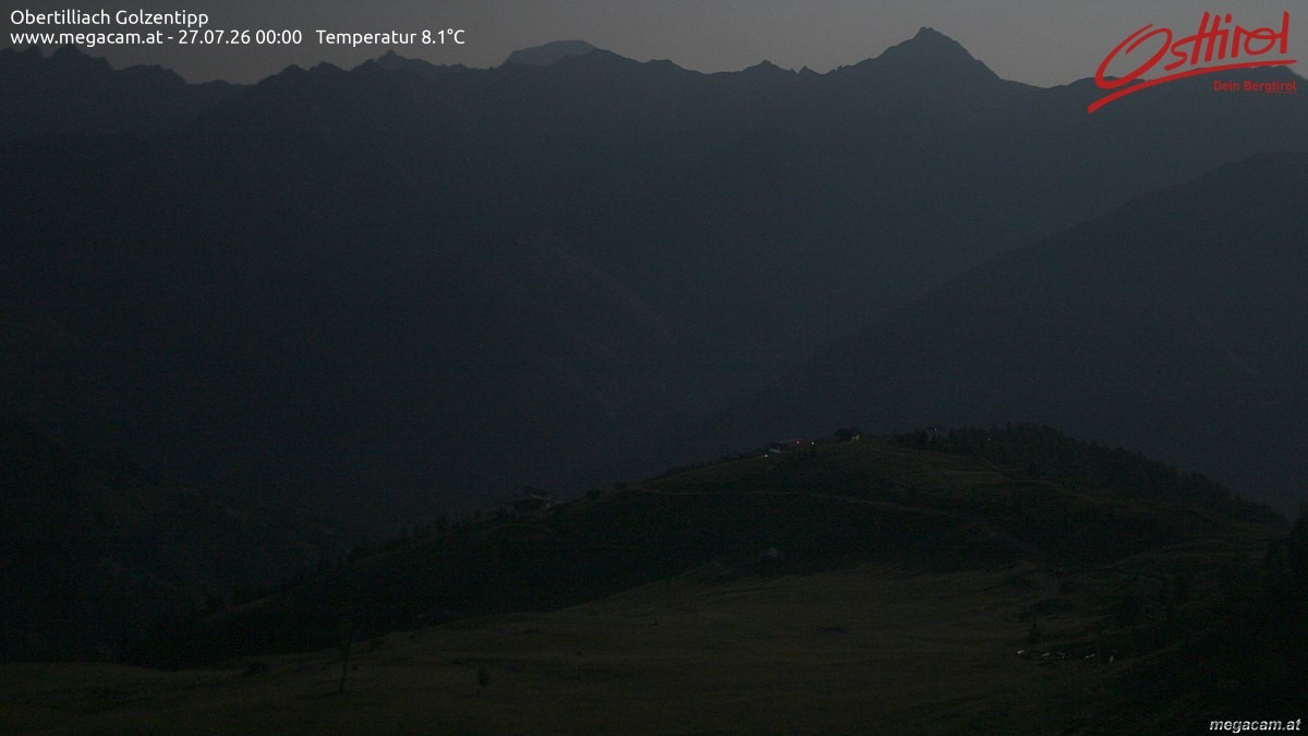 Archived image Webcam Golzentipp mountain in Obertilliach
