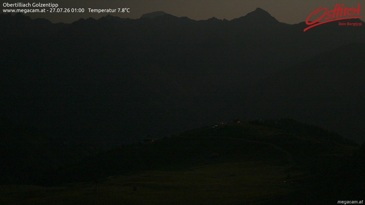 Archived image Webcam Golzentipp mountain in Obertilliach