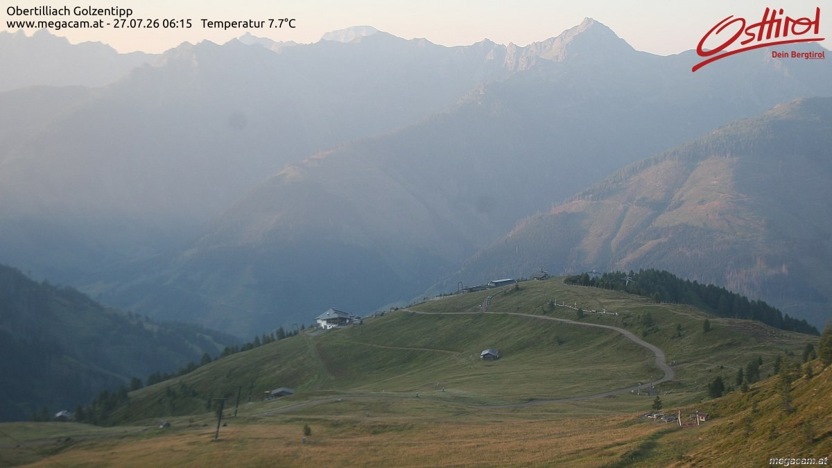 Archived image Webcam Golzentipp mountain in Obertilliach