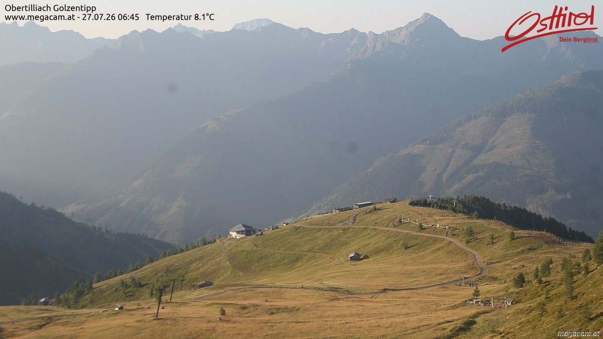 Archived image Webcam Golzentipp mountain in Obertilliach