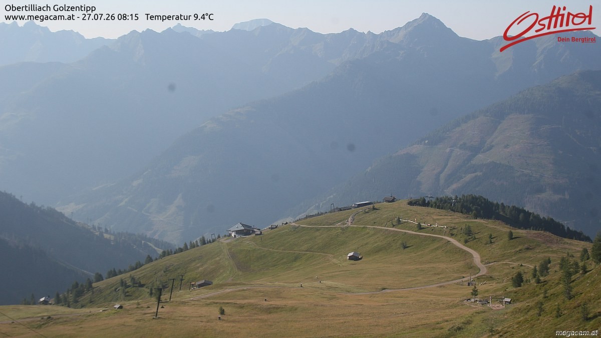 Archived image Webcam Golzentipp mountain in Obertilliach