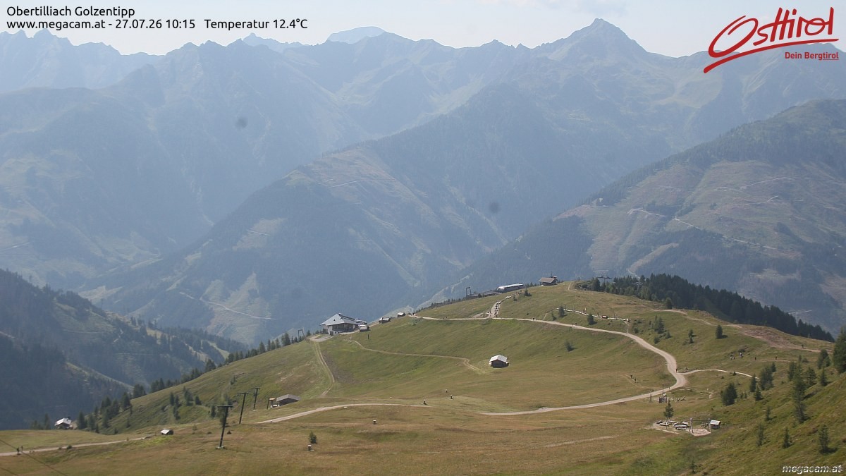 Archived image Webcam Golzentipp mountain in Obertilliach