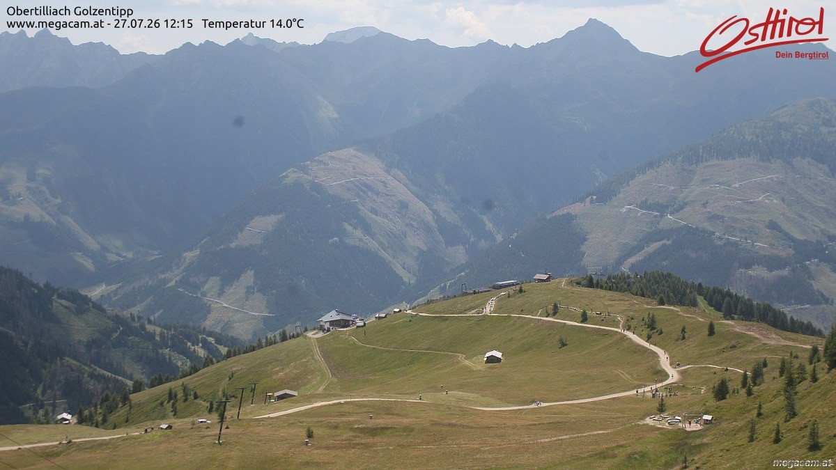 Archived image Webcam Golzentipp mountain in Obertilliach