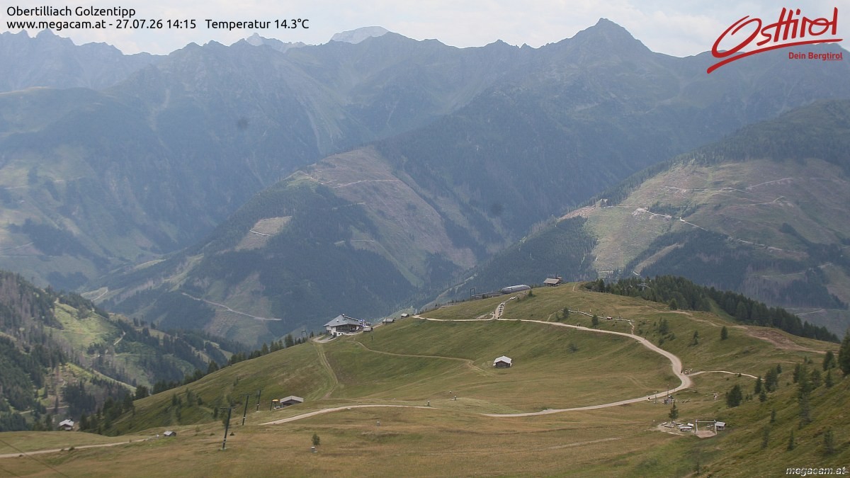 Archived image Webcam Golzentipp mountain in Obertilliach