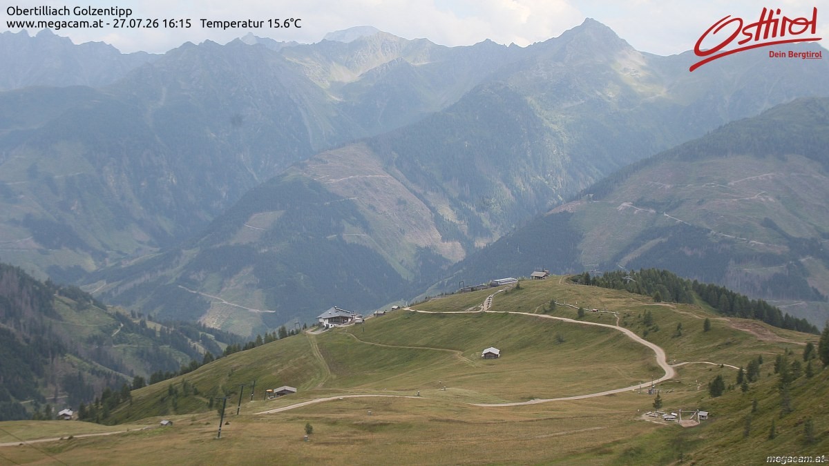 Archived image Webcam Golzentipp mountain in Obertilliach