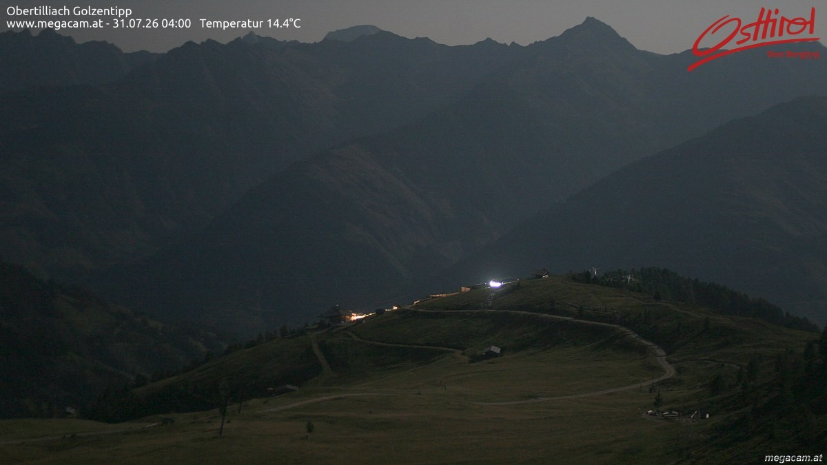 Archived image Webcam Golzentipp mountain in Obertilliach