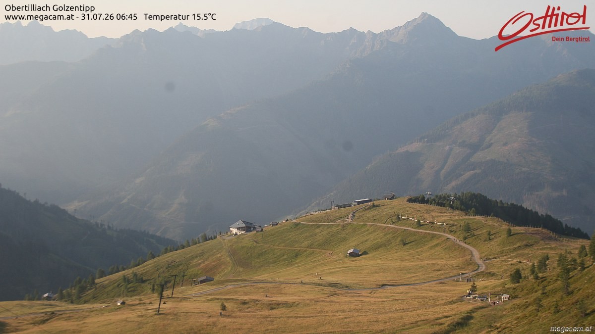 Archived image Webcam Golzentipp mountain in Obertilliach