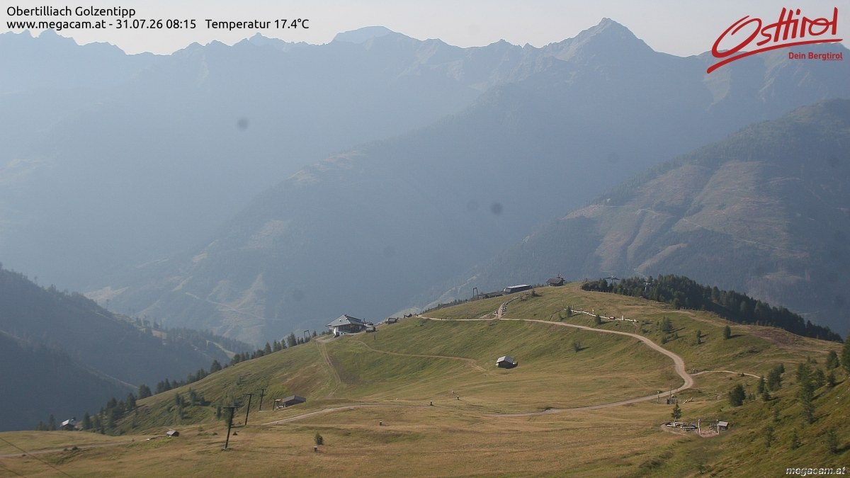 Archived image Webcam Golzentipp mountain in Obertilliach