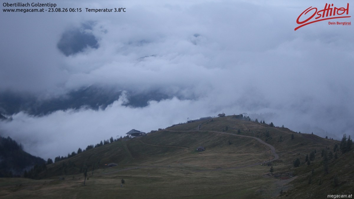 Archiv Foto Webcam Golzentipp in Obertilliach