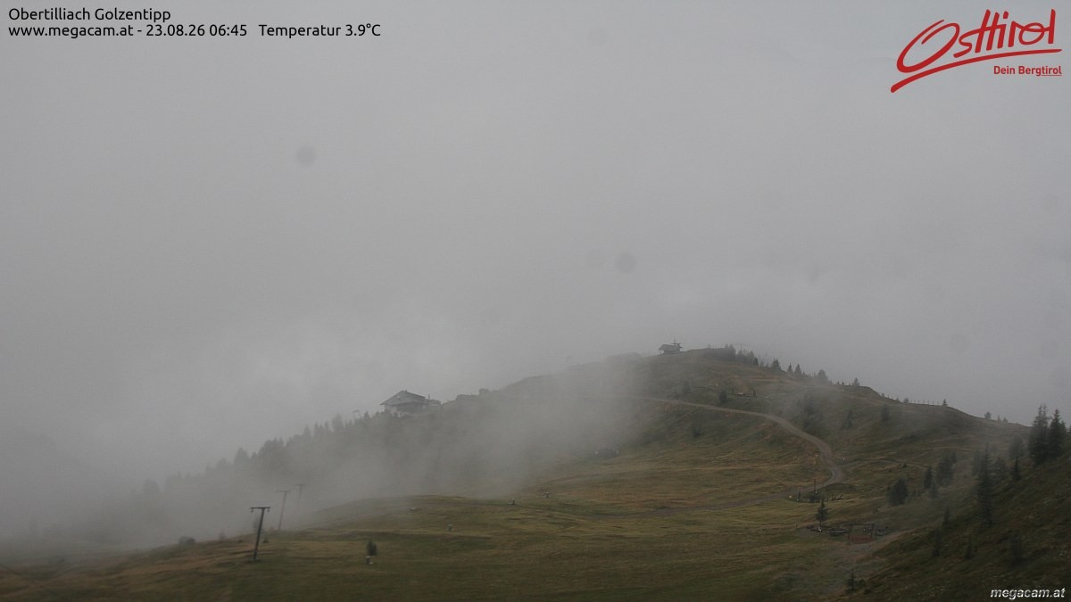Archiv Foto Webcam Golzentipp in Obertilliach