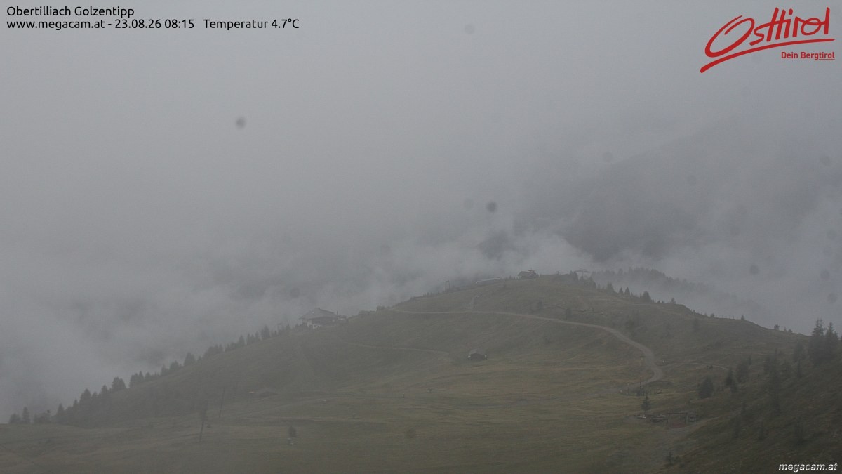 Archiv Foto Webcam Golzentipp in Obertilliach