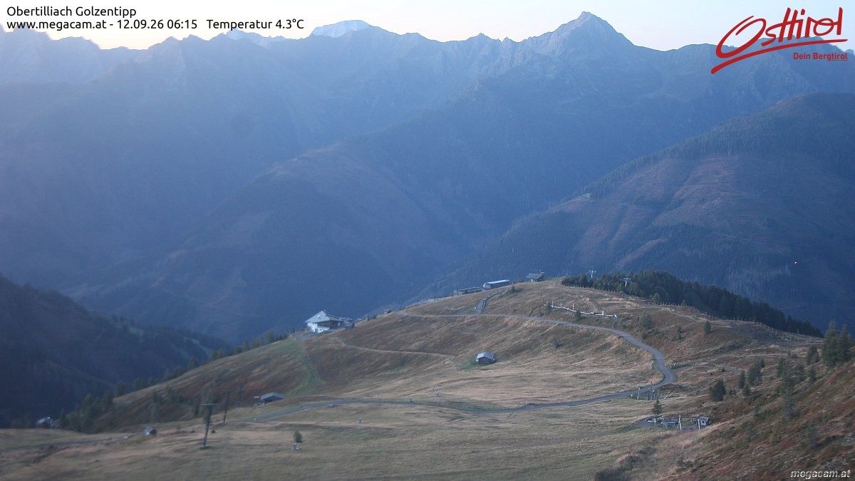 Archiv Foto Webcam Golzentipp in Obertilliach