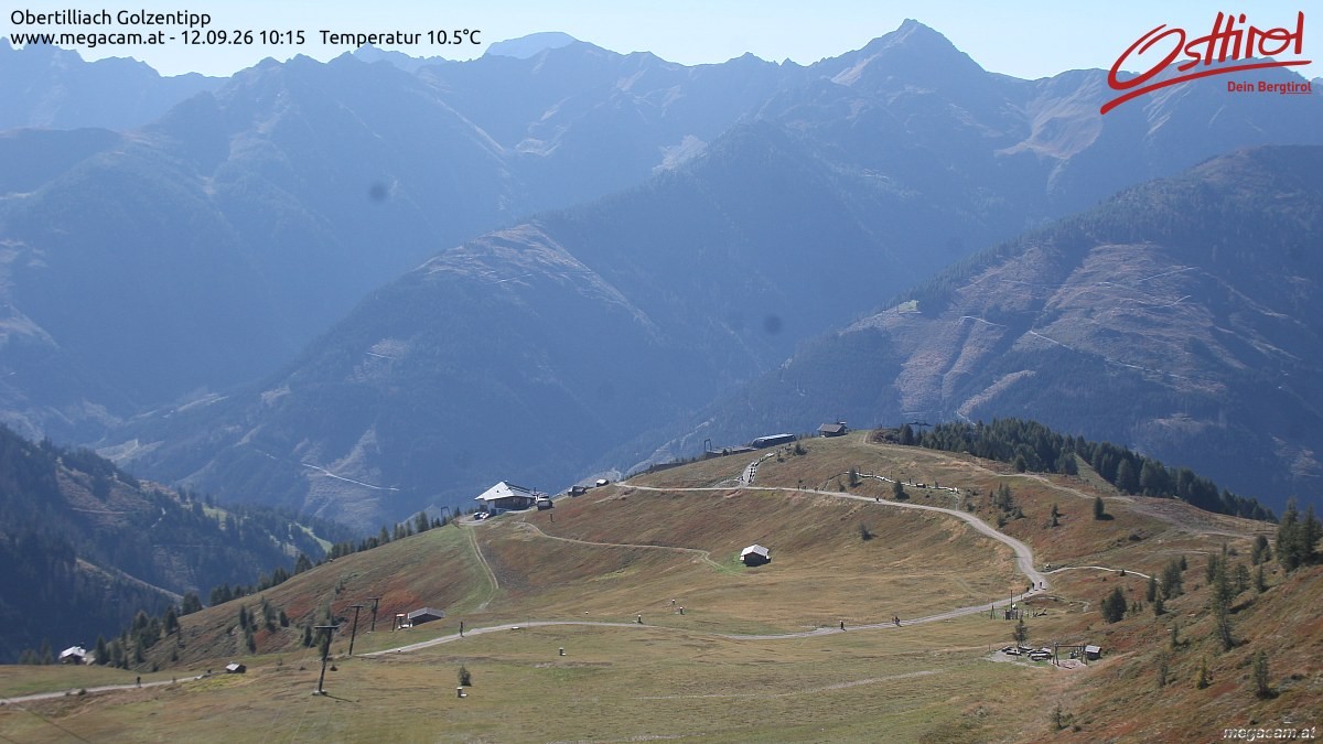 Archiv Foto Webcam Golzentipp in Obertilliach