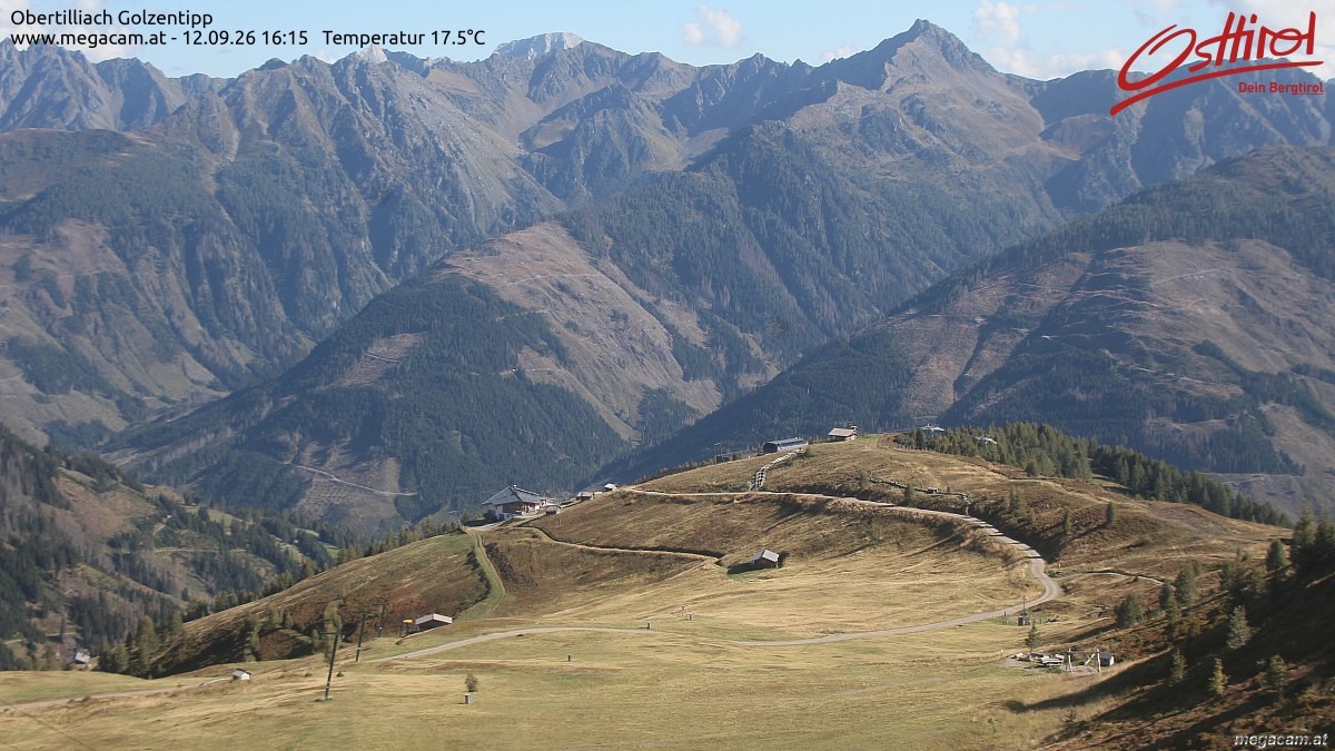 Archiv Foto Webcam Golzentipp in Obertilliach