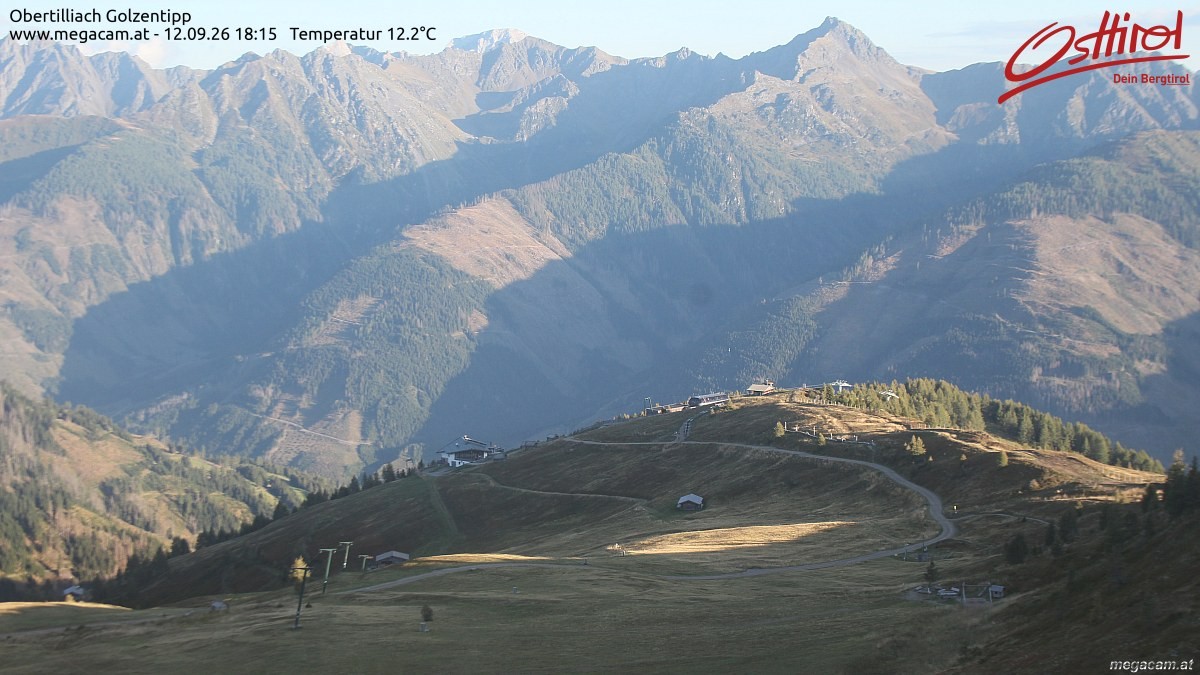Archiv Foto Webcam Golzentipp in Obertilliach
