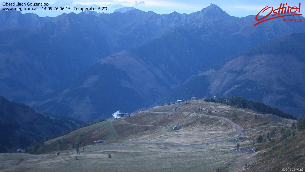 Archiv Foto Webcam Golzentipp in Obertilliach