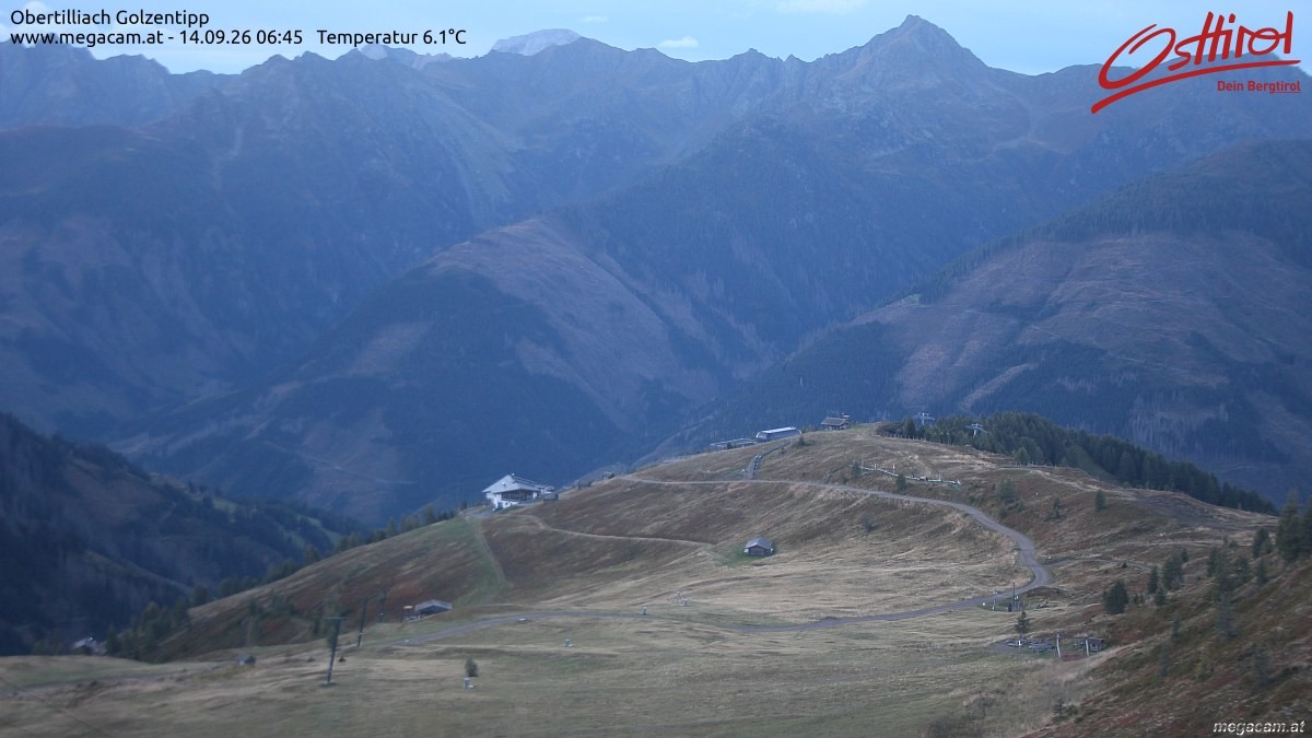 Archiv Foto Webcam Golzentipp in Obertilliach