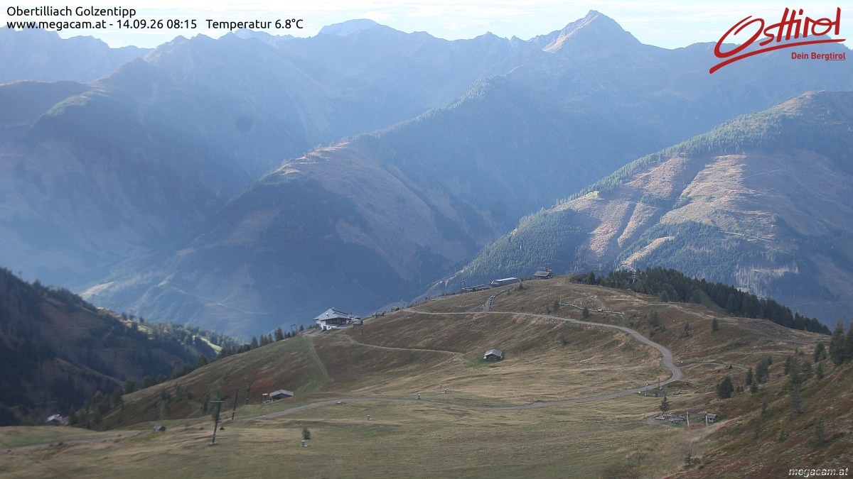Archiv Foto Webcam Golzentipp in Obertilliach