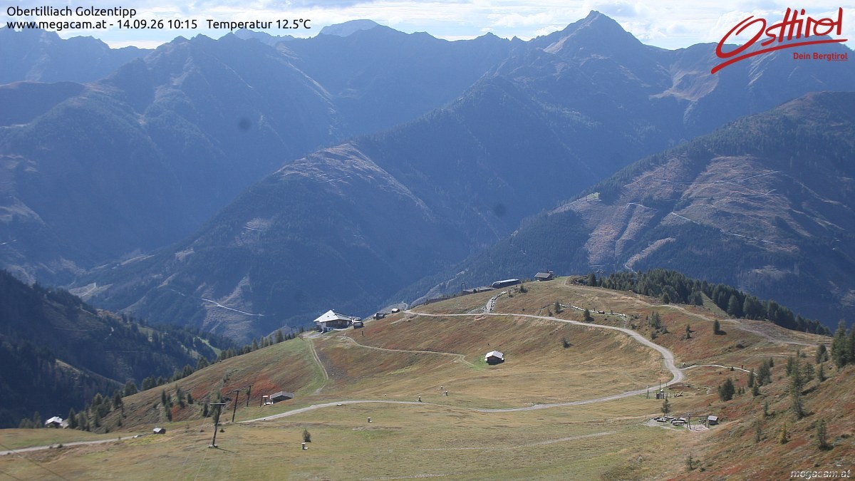Archiv Foto Webcam Golzentipp in Obertilliach