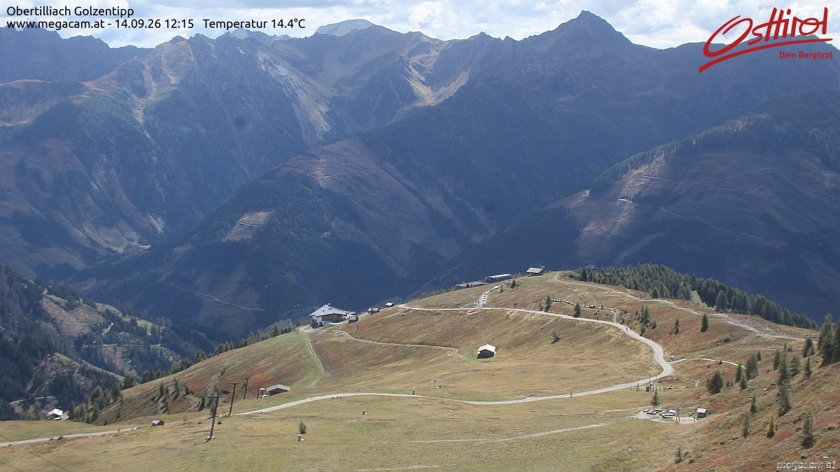 Archiv Foto Webcam Golzentipp in Obertilliach