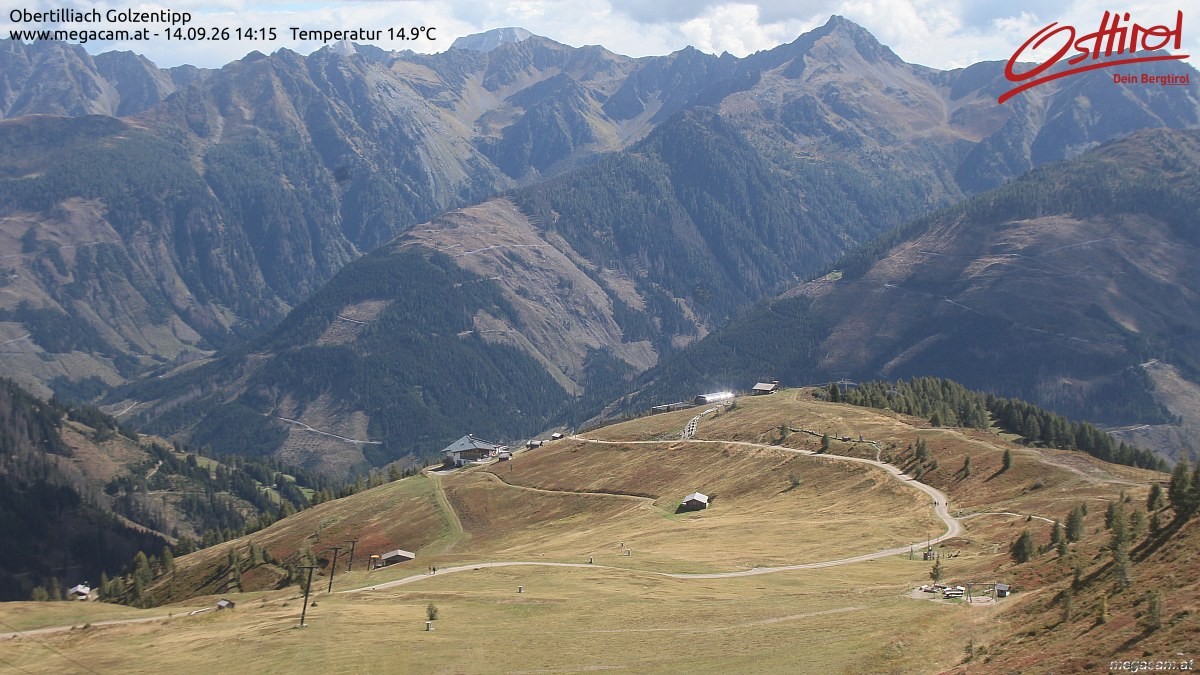 Archiv Foto Webcam Golzentipp in Obertilliach