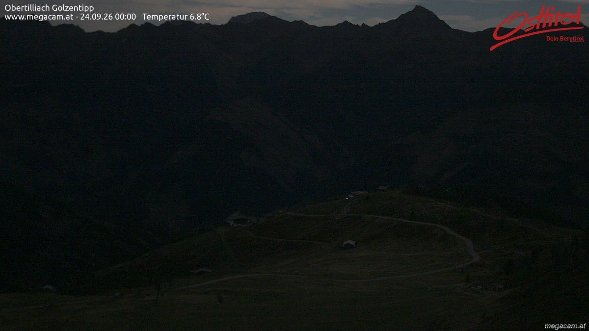 Archived image Webcam Golzentipp mountain in Obertilliach
