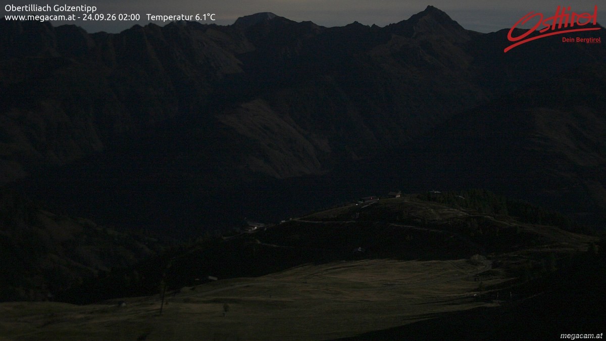 Archived image Webcam Golzentipp mountain in Obertilliach
