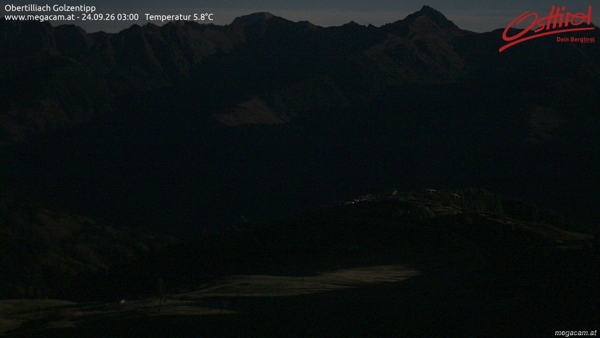 Archived image Webcam Golzentipp mountain in Obertilliach