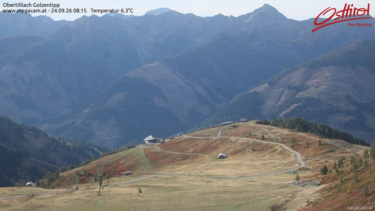Archived image Webcam Golzentipp mountain in Obertilliach