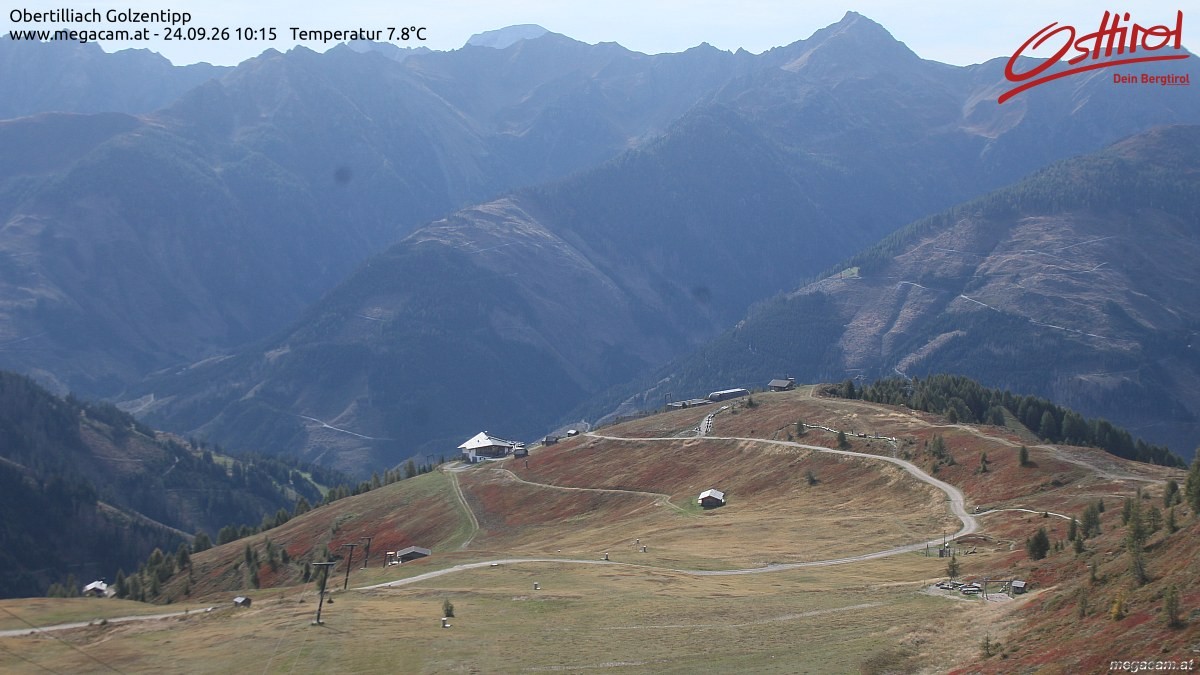 Archived image Webcam Golzentipp mountain in Obertilliach