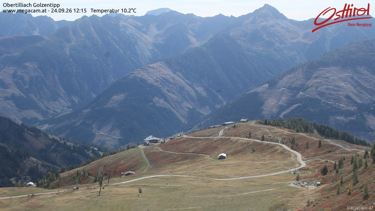Archived image Webcam Golzentipp mountain in Obertilliach