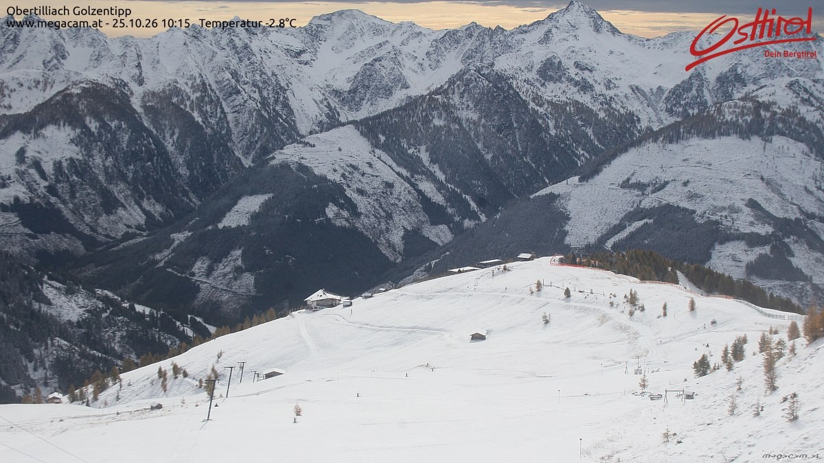 Archived image Webcam Golzentipp mountain in Obertilliach