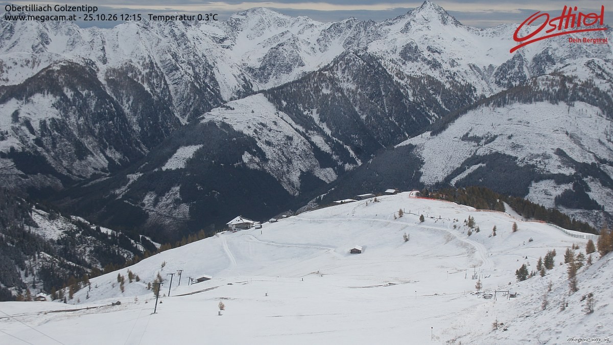 Archived image Webcam Golzentipp mountain in Obertilliach