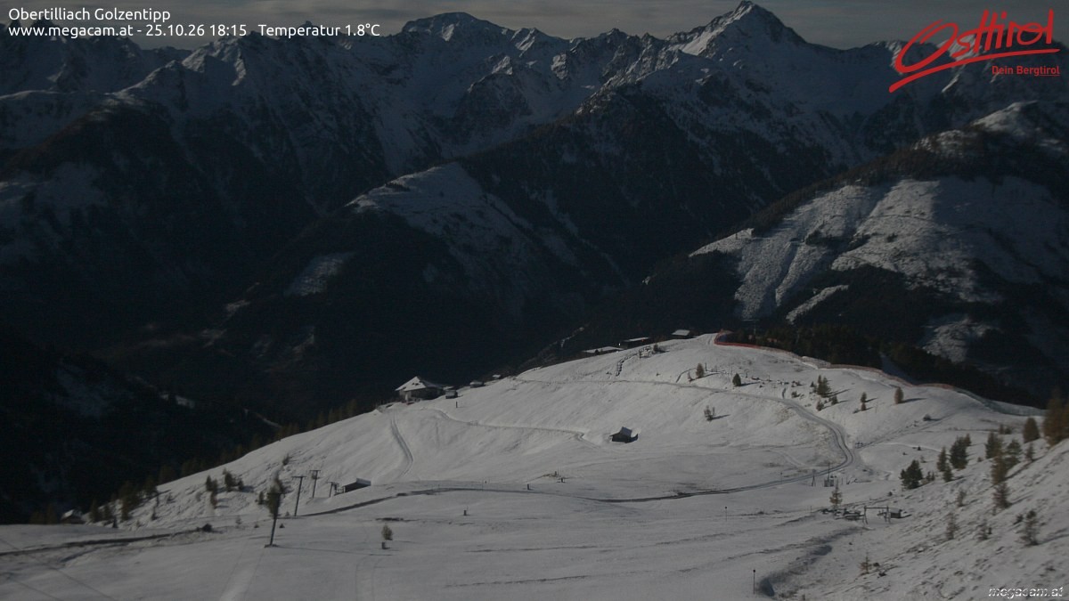 Archived image Webcam Golzentipp mountain in Obertilliach
