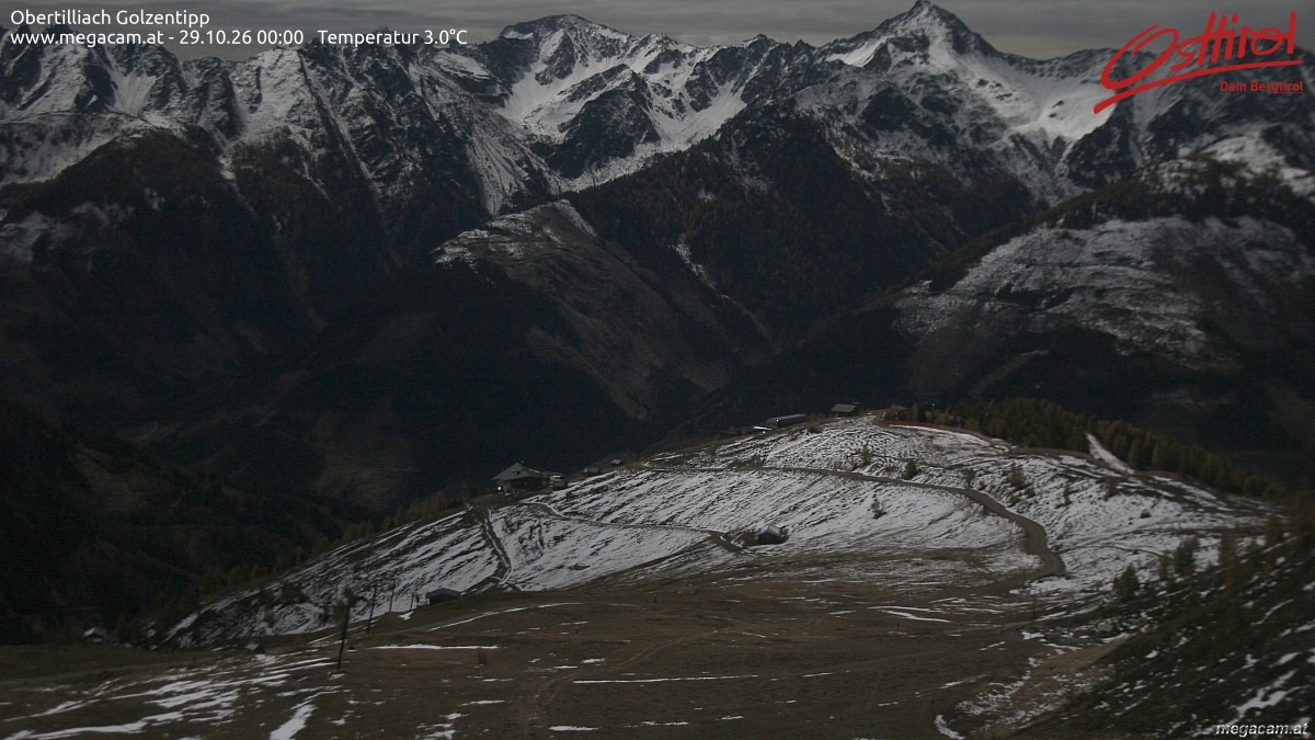Archiv Foto Webcam Golzentipp in Obertilliach