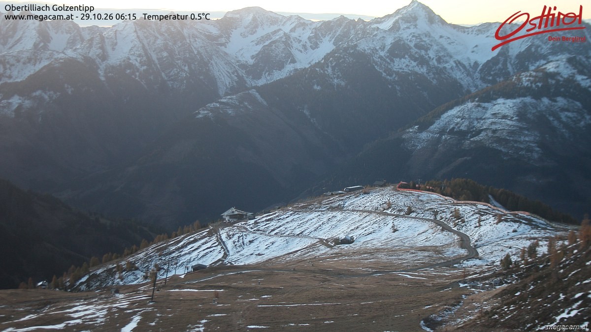 Archiv Foto Webcam Golzentipp in Obertilliach