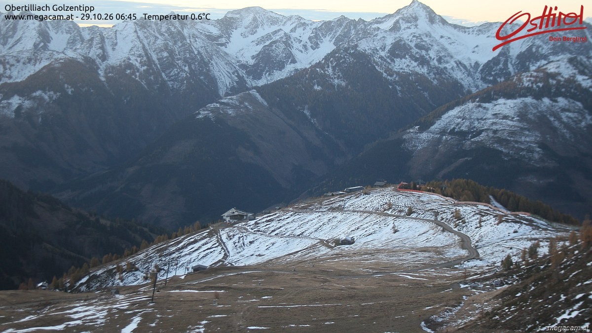 Archiv Foto Webcam Golzentipp in Obertilliach
