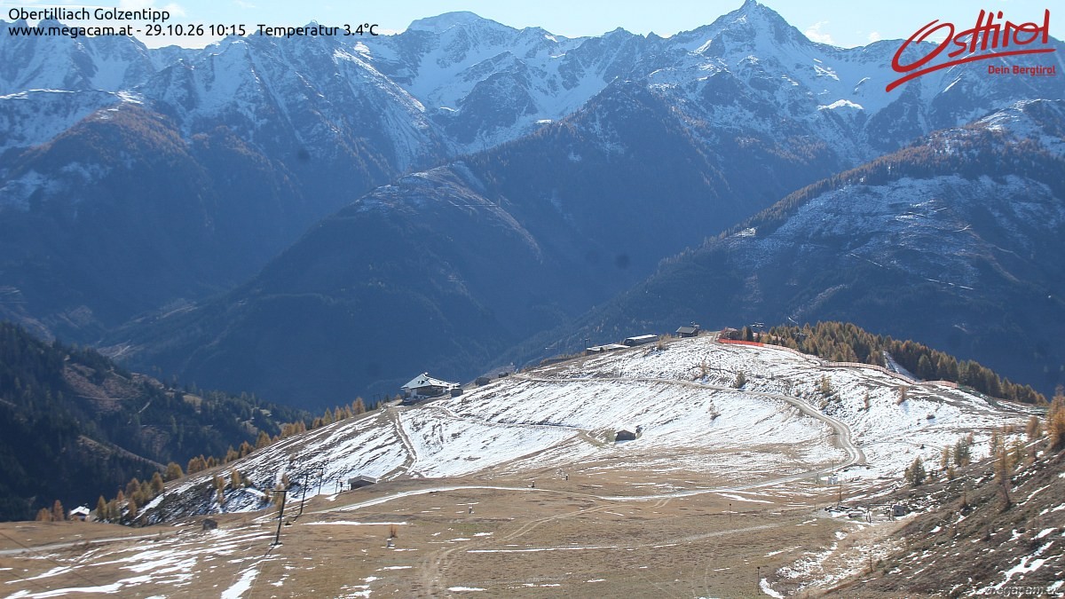 Archiv Foto Webcam Golzentipp in Obertilliach