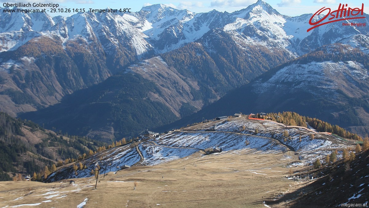 Archiv Foto Webcam Golzentipp in Obertilliach