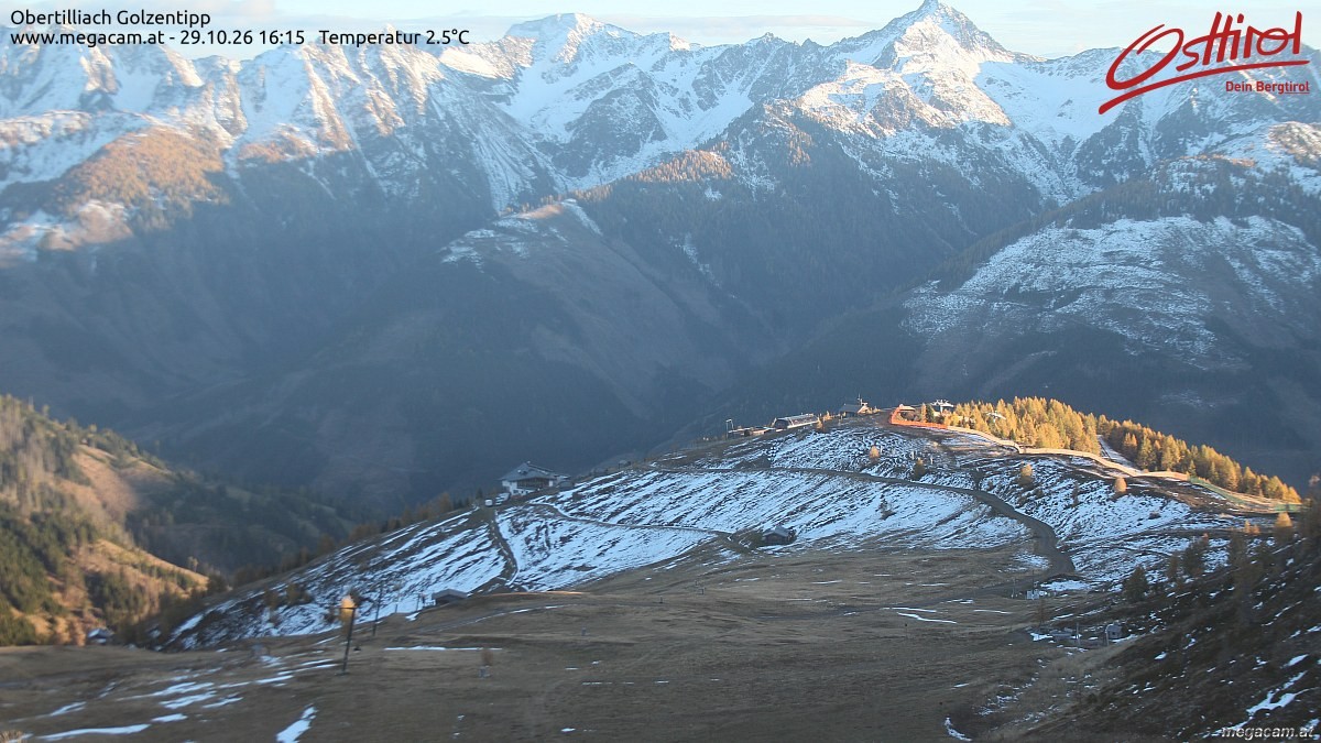 Archiv Foto Webcam Golzentipp in Obertilliach