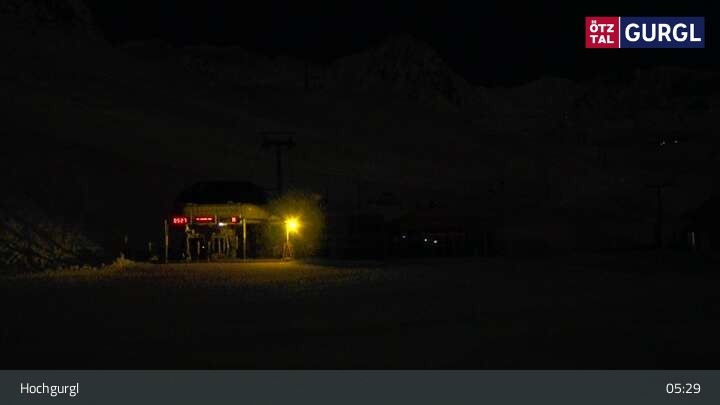 Archiv Foto Webcam Hochgurgl im Ötztal - Schermerbahn