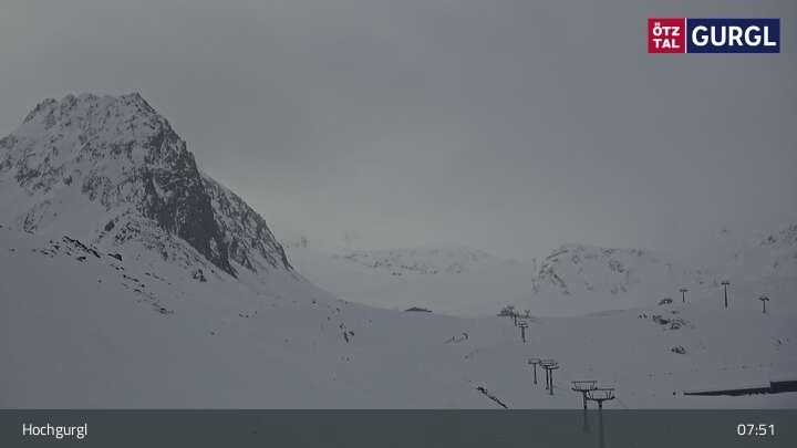 Archiv Foto Webcam Hochgurgl im Ötztal - Schermerbahn