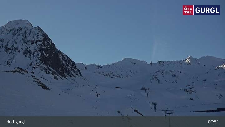 Archiv Foto Webcam Hochgurgl im Ötztal - Schermerbahn