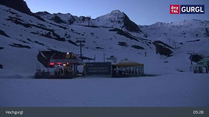 Archived image Webcam Hochgurgl at Ötztal valley
