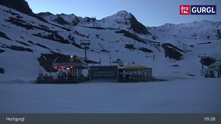 Archived image Webcam Hochgurgl at Ötztal valley