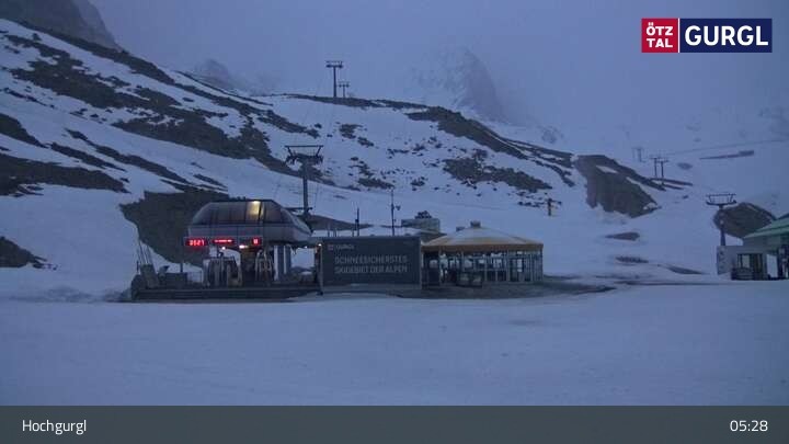 Archived image Webcam Hochgurgl at Ötztal valley