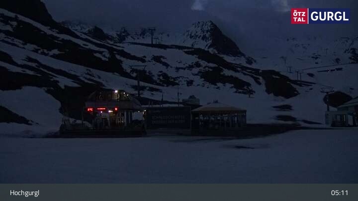 Archiv Foto Webcam Hochgurgl im Ötztal - Schermerbahn