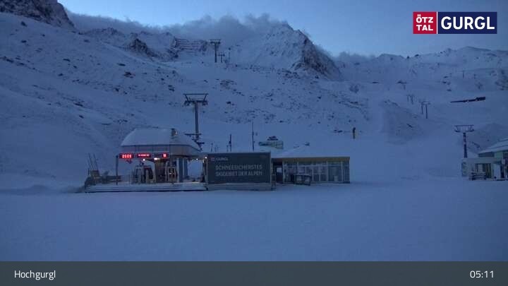 Archived image Webcam Hochgurgl at Ötztal valley
