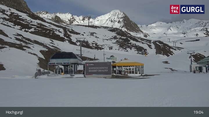 Archiv Foto Webcam Hochgurgl im Ötztal - Schermerbahn